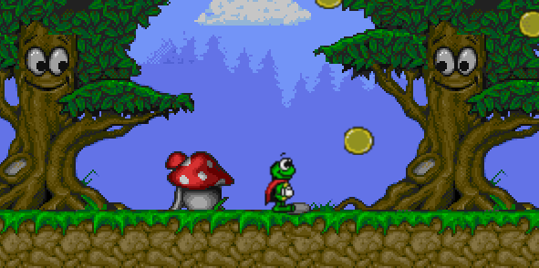 Superfrog screenshot